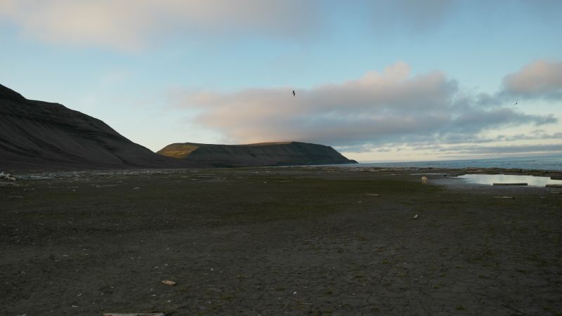 Blåfjell sett fra stranda under Småhumpen (østsiden).