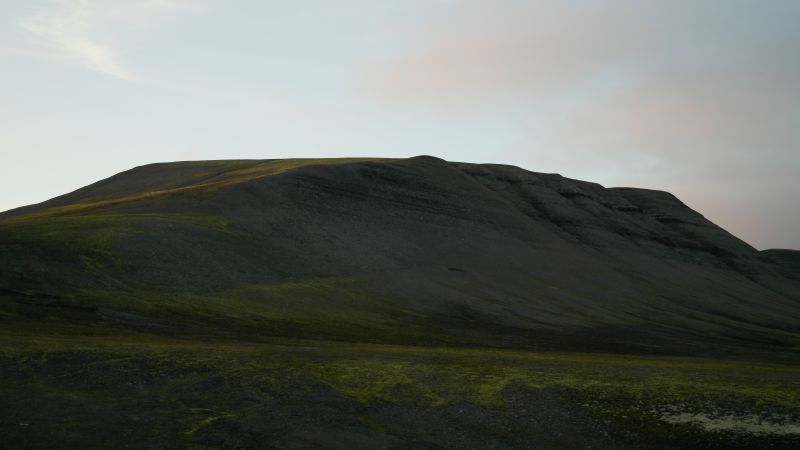 Blåfjell sett fra nordenden av Småhumpen/Thorkilsenskaret