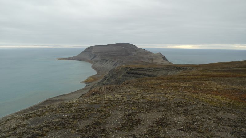 Utsikt fra Werenskioldfjellet.